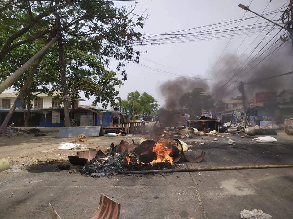 တောင်ဒဂုံမြို့နယ်၌ စစ်တပ်၏ ပစ်ခတ်မှုကြောင့် သေဆုံးဒဏ်ရာရသူများထပ်တိုးလာ