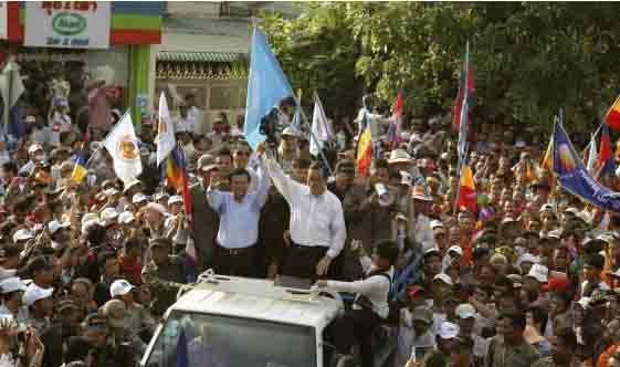 ကေမာၻဒီယား ေ႐ြးေကာက္ပြဲ မဲလိမ္မႈ စစ္ေဆးေပးရန္ ဆနၵျပ