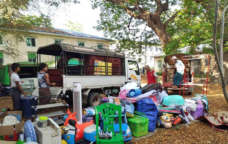 သရက်ခရိုင်ပြည်သူ့ဆေးရုံက CDM ဝန်ထမ်းများကို နေအိမ်မှဖယ်ရှားခိုင်း