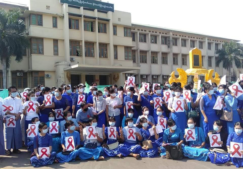 CDM မလုပ်သည့် ဆရာ၊ ဆရာမများကို ထုတ်ပယ်ပြီး ဆရာများသမဂ္ဂ အသစ်ပြန်ဖွဲ့