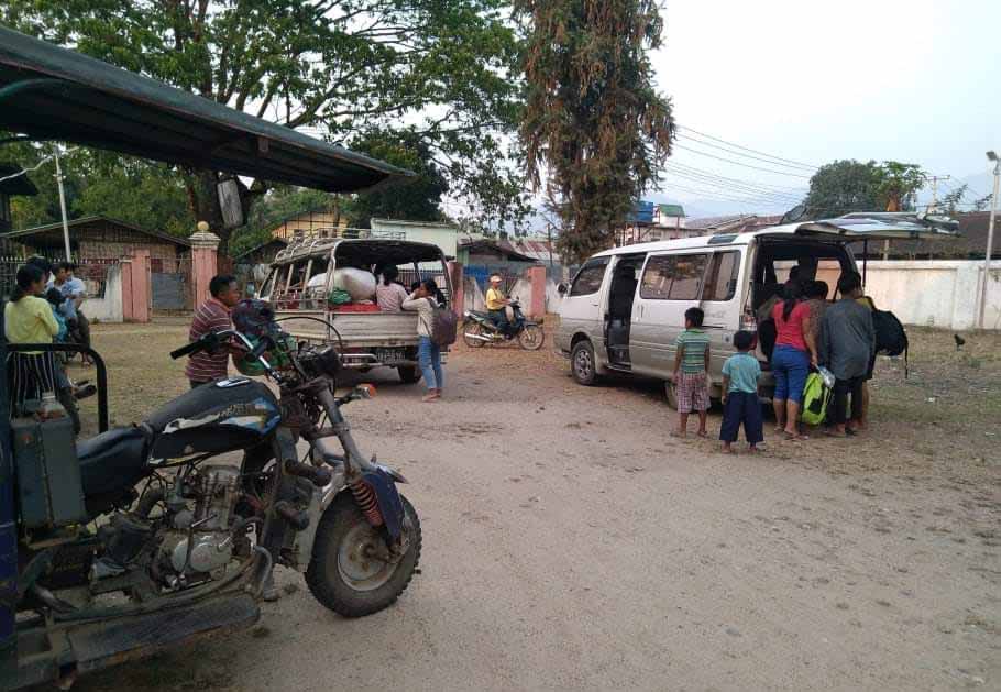 ကချင်ပြည်နယ်တွင် တိုက်ပွဲများပိုမိုပြင်းထန်ဖြစ်ပွားလာသဖြင့် ဒေသခံလူထု စစ်ဘေးရှောင်