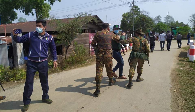 ပူတာအိုတက်ကြွလူငယ် အယောက် ၄ဝ အား ဖမ်း၀ရမ်းထုတ်