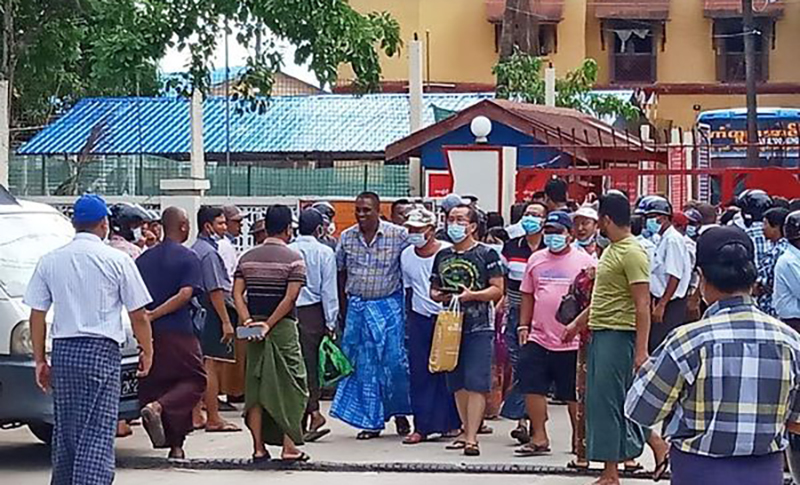ပုသိမ်အကျဉ်းထောင်က အကျဉ်းသား ၃၀၀ ကျော် ပြန်လွတ်