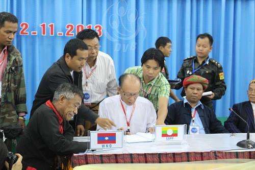 လိုင္ဇာညီလာခံ ေနာက္ဆံုးေန့ အစည္းအေ၀း (ဓာတ္ပုံ)