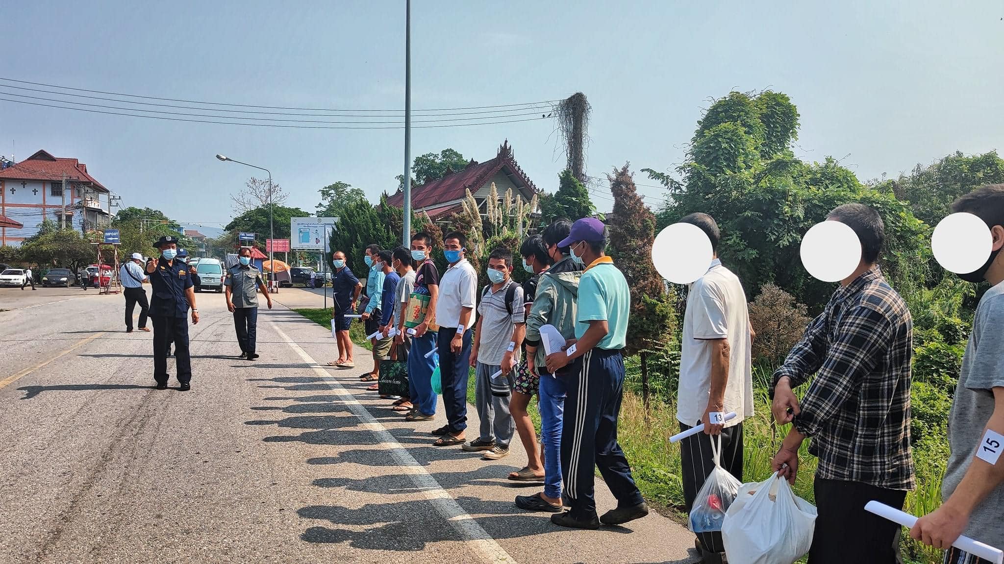 တာချီလိတ်တွင် ထိုင်းမှပြန်လွှဲပေးသူ ၅ ဦး ကိုဗစ်-၁၉ စစ်ဆေးတွေ့ရှိ