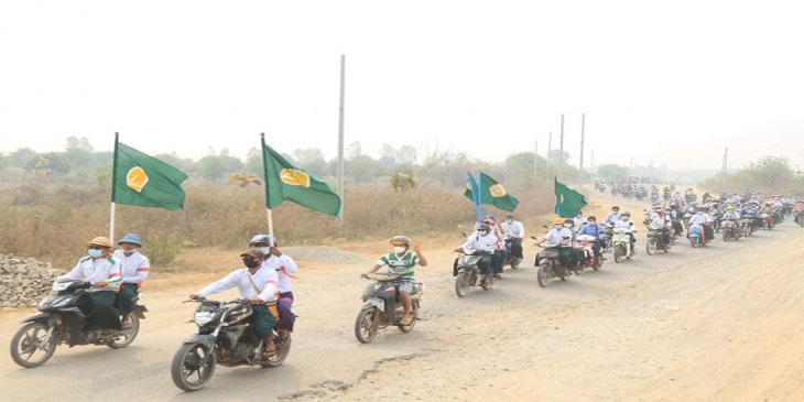 ကန့်ဘလူခရိုင်အတွင်း ကျေးရွာများတွင် စစ်ကောင်စီတပ်များ ရမ်းကားနေ