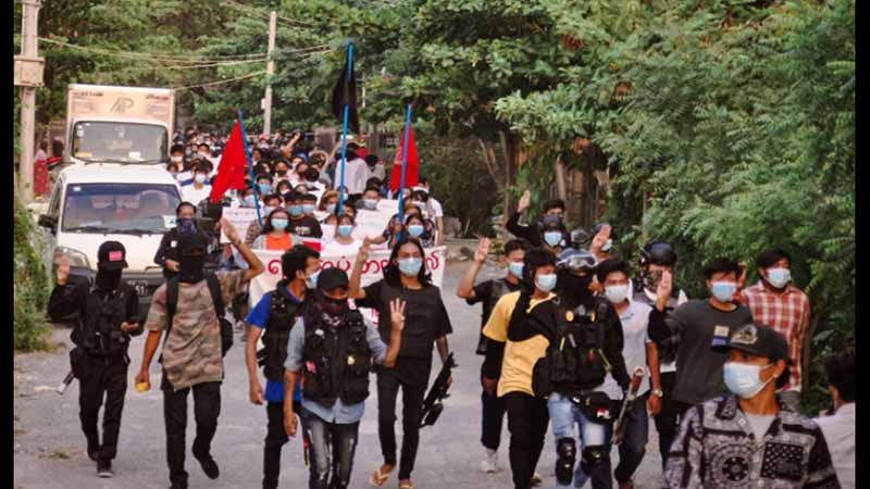 စစ်အာဏာရှင်စနစ်အမြစ်ပြတ်ကျဆုံးသည်အထိ ဆက်လက်တော်လှန်မည်