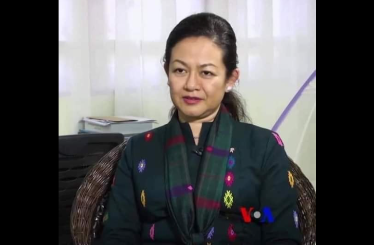အကြမ်းဖက်စစ်အုပ်စုဝန်ကြီး ဒေါ်သက်သက်ခိုင်၏ နေအိမ်တွင် ဗုံးကွဲ