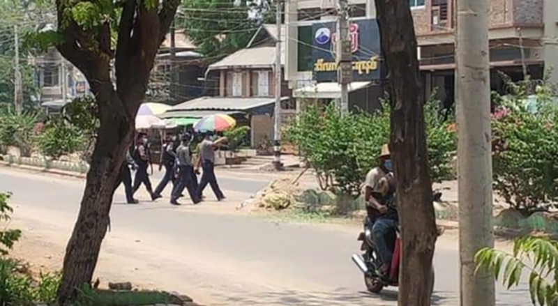 ပခုက္ကူမြို့မြိုင်လမ်းနှင့် ထင်းတန်းလမ်း ၂ နေရာတွင် ဗုံးပေါက်ကွဲမှုဖြစ်ပွား