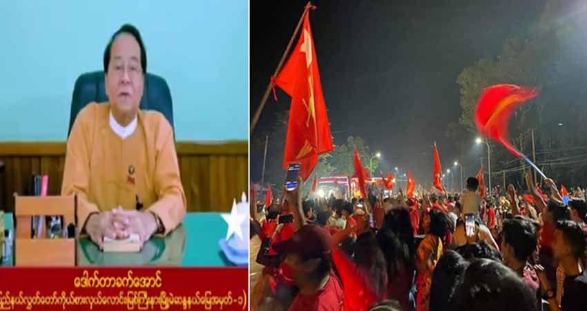 ကချင်ပြည်နယ်ဝန်ကြီးချုပ် ဒေါက်တာခက်အောင်ကို လက်ပြနှုတ်ဆက်မှုဖြင့် ထောင်တွင်းစစ်ဆေး