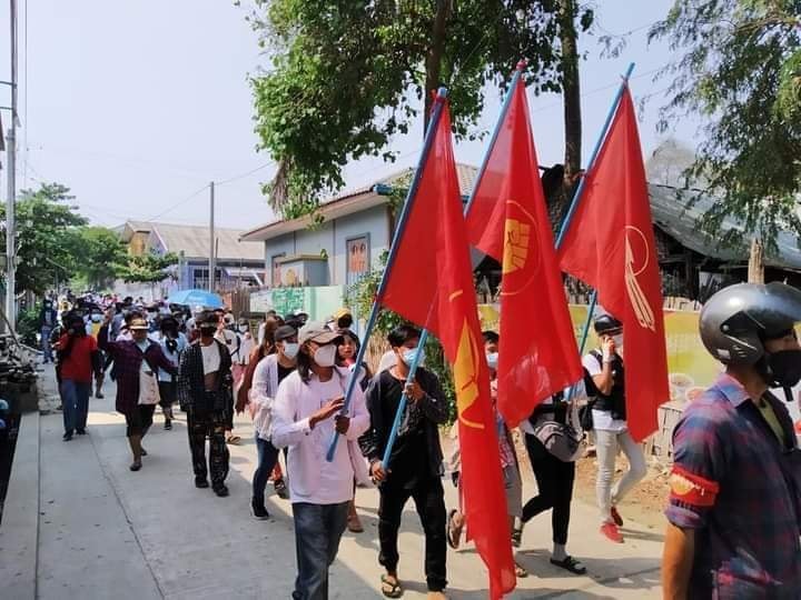 စစ်အာဏာရှင်ဆန့်ကျင်ရေး မိတ္ထီလာ အရုဏ်ဦးသပိတ်
