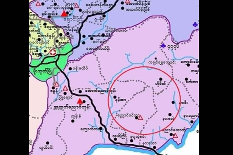 မိုးကုတ်မြို့အနီး ကေအိုင်အေနှင့်တိုက်ပွဲအတွင်း အ​ကြမ်းဖက်စစ်အုပ်စုက ၃ ဦးသေဆုံး