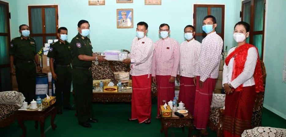 စစ်ကောင်စီအကြမ်းဖက်အဖွဲ့နှင့် မွန်ပြည်သစ်ပါတီ တွေ့ဆုံ