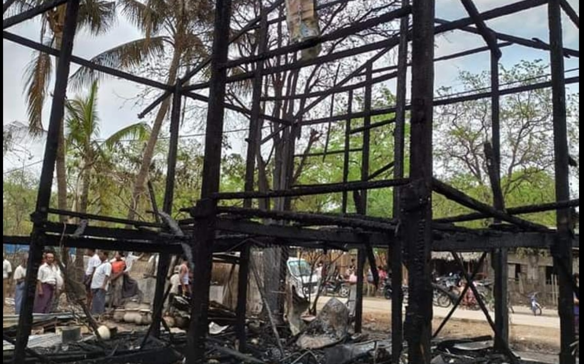 သာစည်တွင် နေအိမ်မီးလောင်၊ အငြိမ်းစားဝန်ထမ်း ၁ ဦး သေဆုံး
