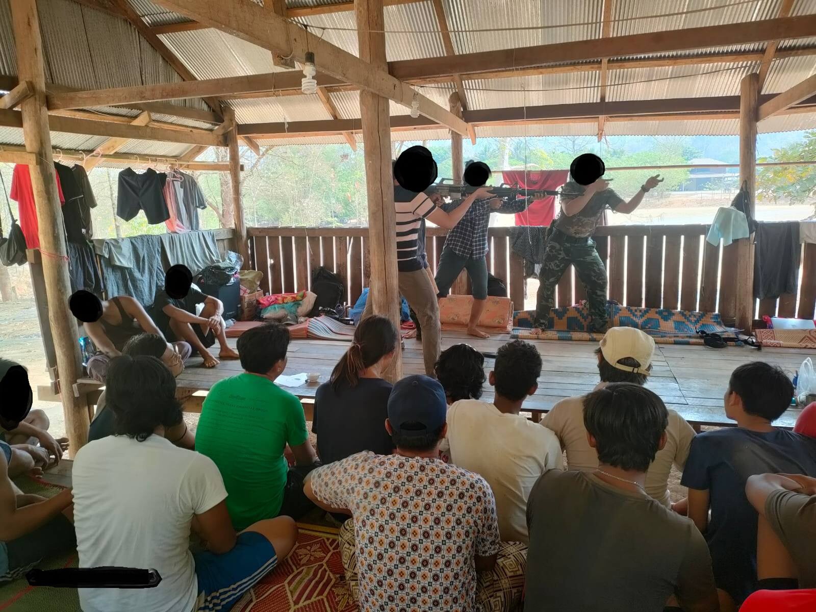 ဗမာ့အမျိုးသားတပ်မတော် ဖွဲ့စည်းကြောင်း ကြေညာ