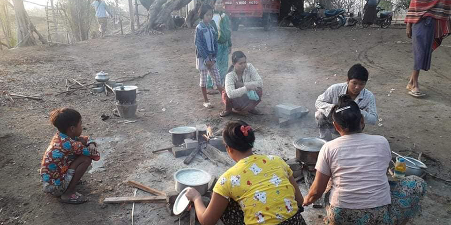 ကနီမြို့နယ်၊ ကျေးရွာများတွင် ရွာသားများကို အကြမ်းဖက်စစ်တပ်က လိုက်ဖမ်းနေ၊ ရွာသား ၂၃ ဦး ဖမ်းဆီးခံရ