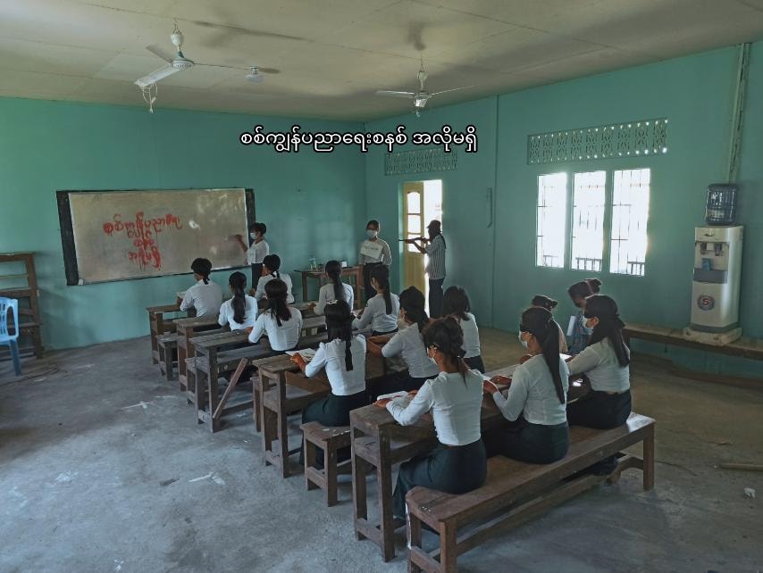 စစ်ကျွန်ပညာရေးအလိုမရှိ သရုပ်ပြခဲ့သူ ၁၀ တန်းကျောင်းသူ ၂ ဦးအား စစ်ကောင်စီဖမ်းဆီး