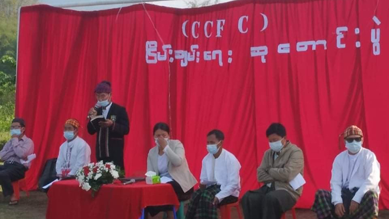 ချီဖွေတွင် ငြိမ်းချမ်းရေးအတွက် ဘာသာပေါင်းစုံဆုတောင်းပွဲ ပြုလုပ်