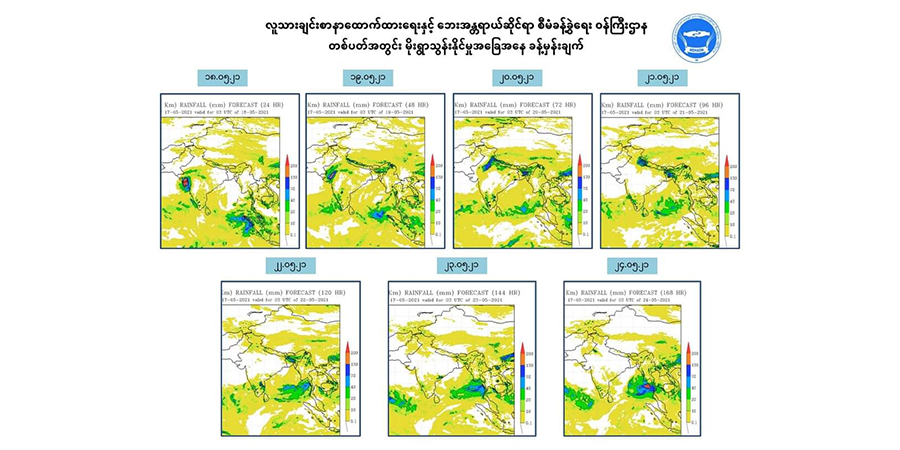 မိုးလေဝသသတင်းများ NUG အစိုးရက ထုတ်ပြန်ကြေညာပေးမည်