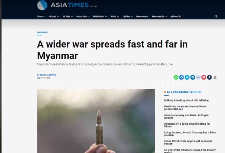 စစ်ပွဲတွေ ကျယ်ကျယ်ပြန့်ပြန့် မြန်မြန်ဆန်ဆန် ဖြစ်လာနေတဲ့ မြန်မာ
