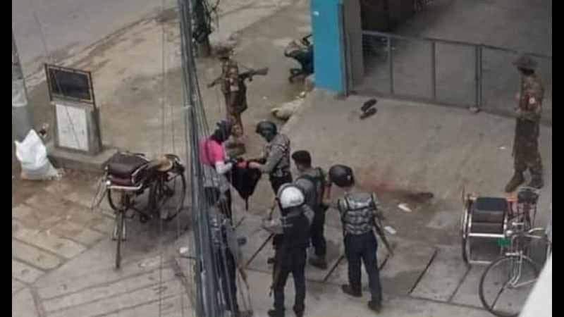 စမ်းချောင်း ဗုံးပေါက်ကွဲမှုကြောင့်  စစ်သား  ၁ ဦးသေဆုံး