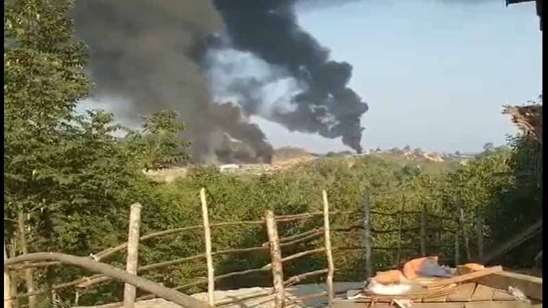 နန်စီပွန်တွင် ကေအိုင်အေနှင့်စစ်ကောင်စီတပ်တိုက်ပွဲဖြစ်၊ ဦးပိုင်ကုမ္ပဏီ ပစ်ခတ်ခံရပြီးမီးလောင်