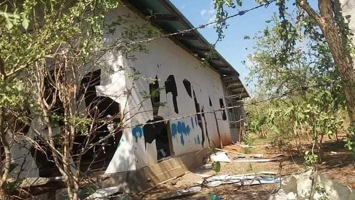 ယင်းမာပင်မြို့နယ်က လူနေအိမ်အချို့ကို စစ်ကောင်စီတပ်က ဝင်ရောက်ဖျက်ဆီး