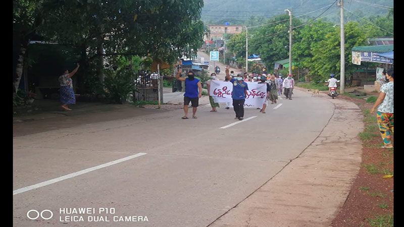 စစ်အာဏာရှင်ဆန့်ကျင်ရေး ၁၀၉ ရက်မြောက် ကံပေါက်သပိတ်စစ်ကြောင်း