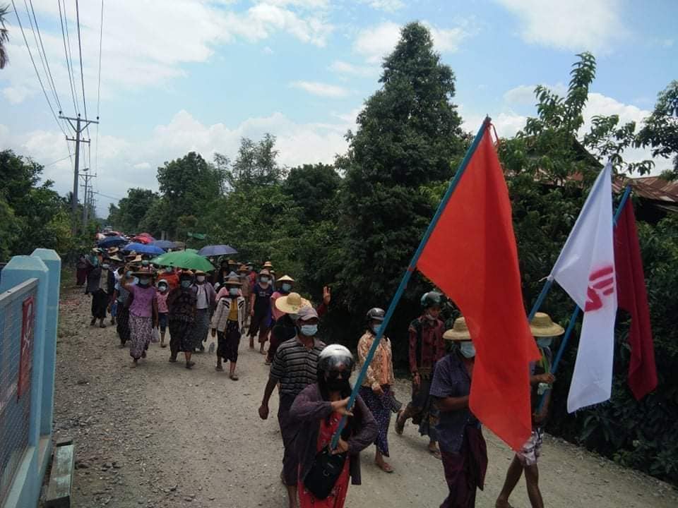 ဖမ်းဆီးခေါ်ဆောင်ခံရပြီး သေဆုံးခဲ့သည့် ကလေးမြို့က ကိုမင်းမင်း၏ဈာပန ကျင်းပ