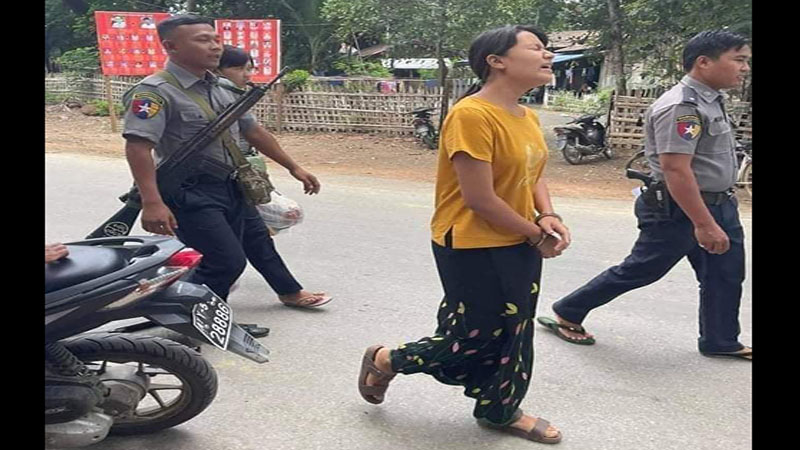 မဲဇလီကုန်းတွင် CDM ဆရာမ ၁ ဦးအား စစ်ကောင်စီတပ်က ဖမ်းဆီး