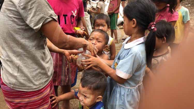 ကရင်စစ်ရှောင်ကလေးငယ်များ ငှက်ဖျားရောဂါခံစားနေရ၊ အရေးပေါ်အကူအညီ လိုအပ်နေ