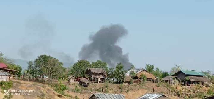 ဂန့်ဂေါတွင် စစ်ကောင်စီတပ်နှင့် PDF တိုက်ပွဲဖြစ်