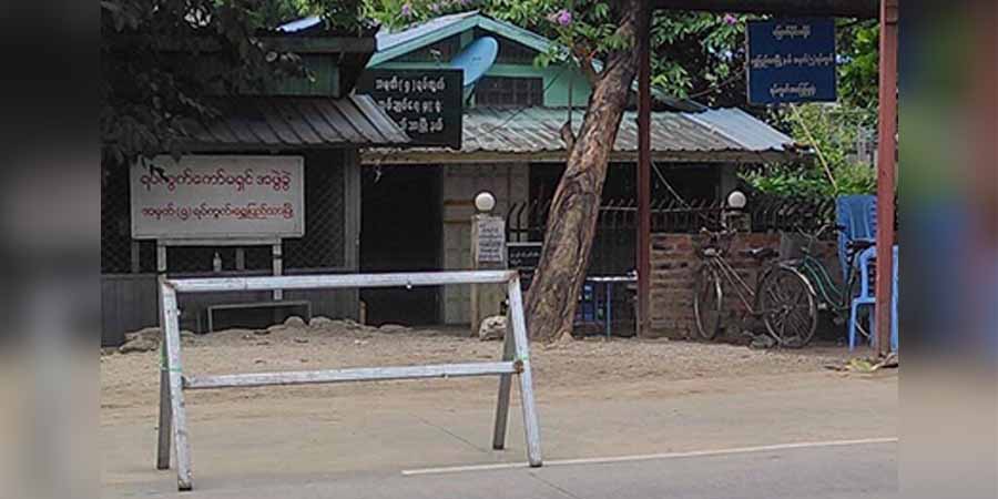 ရွှေပြည်သာ အမှတ် ၅ ရပ်ကွက်ရုံးနား ပေါက်ကွဲမှုဖြစ်