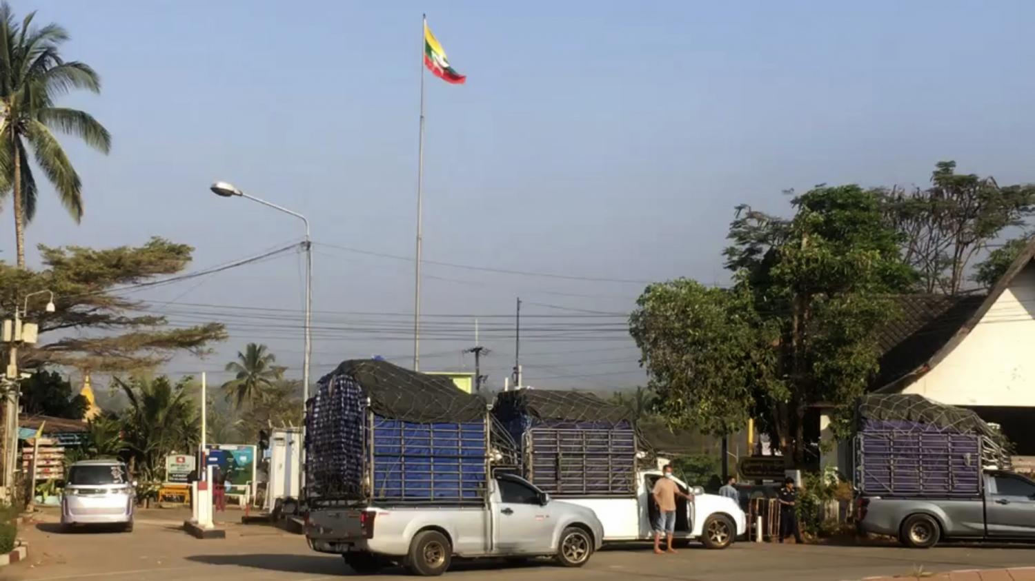 ထိုင်းမှ မြန်မာပို့ကုန်တင်ပို့မှု ဘတ်ငွေ ၉၆ ဒသမ ၅ ဘီလီယံထိ ကျဆင်းမည်