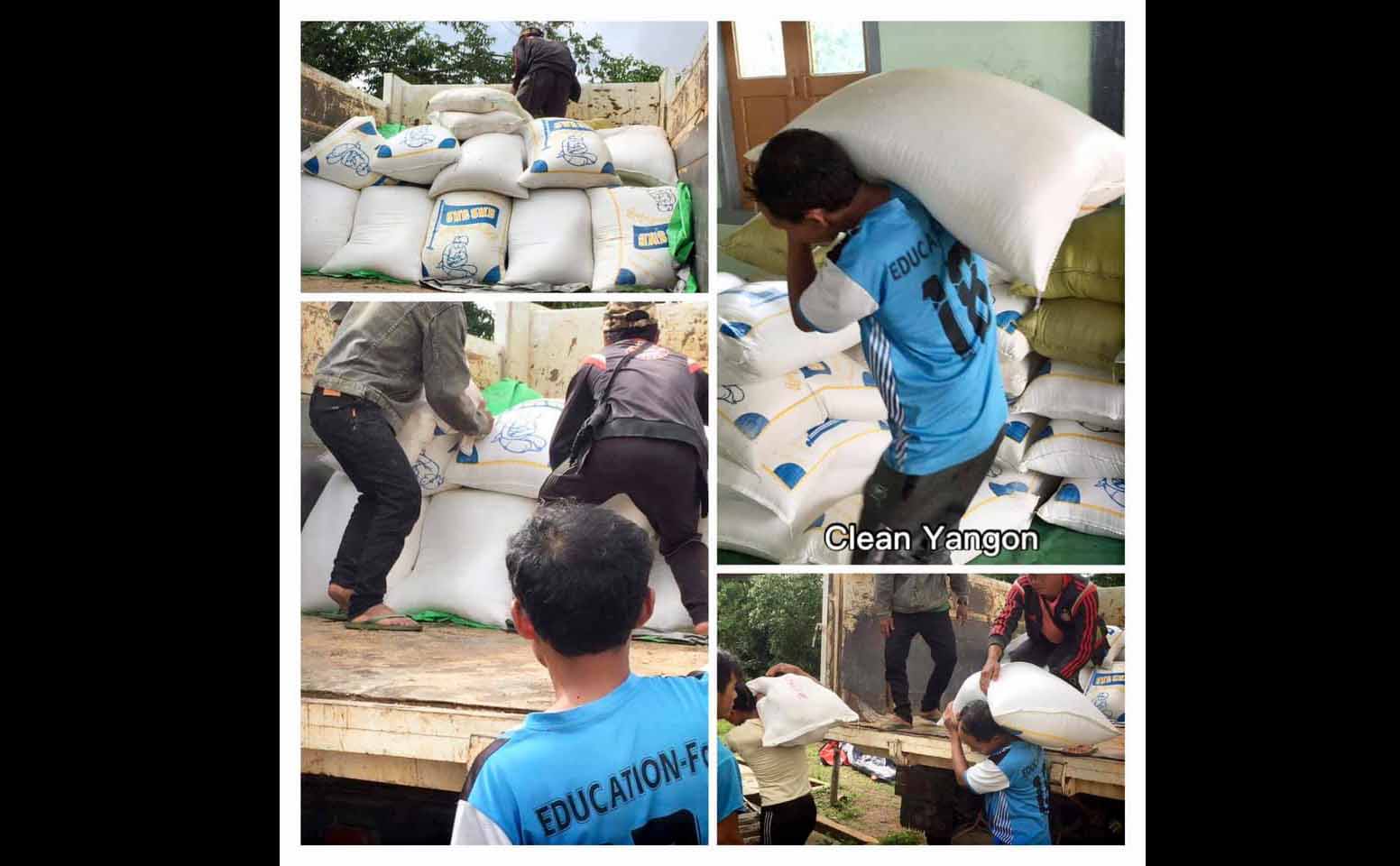 တိုက်ပွဲရှောင် ကယားပြည်သူများအတွက် Clean Yangon မှတဆင့်လှူဒါန်းနိုင်