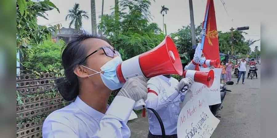 ဖမ်းဆီးခံ ရခိုင်ကျောင်းသား ၄ ဦးအမှု လိုပြသက်သေမလာသဖြင့် ထပ်မံရုံးချိန်း