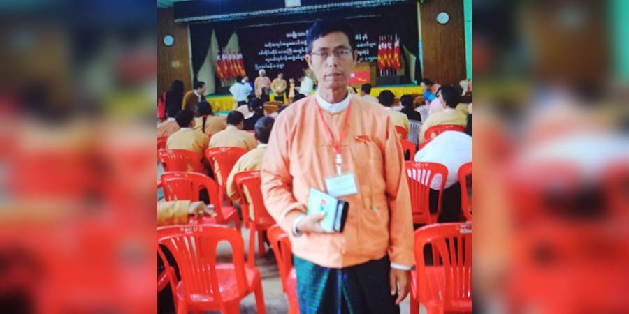ရွှေဘိုမြို့နယ် အန်အယ်လ်ဒီဥက္ကဋ္ဌကို အကြမ်းဖက်စစ်အုပ်စုက ထောင်ဒဏ် ၃ နှစ်ချ