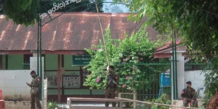 သိန္နီမြို့ အထက်တန်းကျောင်းတွင် ဗုံးပေါက်ကွဲ