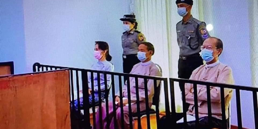 နိုင်ငံတော်အတိုင်ပင်ခံပုဂ္ဂိုလ်နှင့် အတူနေမိသားစု ဆေးဝါးနှင့်ရိက္ခာလိုအပ်နေ