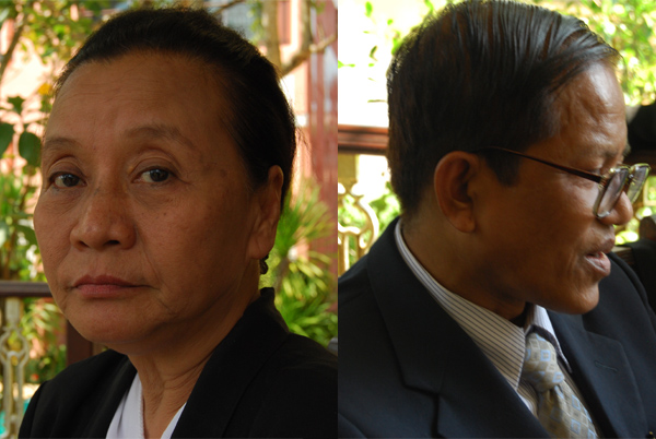 NLD ဗဟိုအလုပ္အမႈေဆာင္ ေဒၚနန္းခင္ေထြးျမင့္နဲ့ ယူအန္အက္ဖ္စီ အေထြေထြအတြင္းေရမႉး နိုင္ဟံသာ တို့နွင့္ အင္တာဗ်ဴး