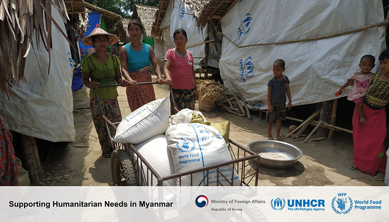 ကိုရီးယားက မြန်မာအတွက်လူသားချင်းစာနာမှုအကူအညီ ဒေါ်လာ ၁ ဒသမ ၃ သန်းလှူမည်