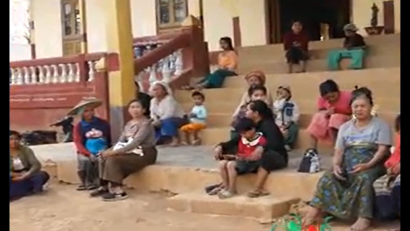 ရှမ်းလက်နက်ကိုင်အချင်းချင်း တိုက်ပွဲကြောင့် ကျေးသီးမြို့ပေါ် စစ်ဘေးရှောင်‌‌များ ထပ်တိုးလာ