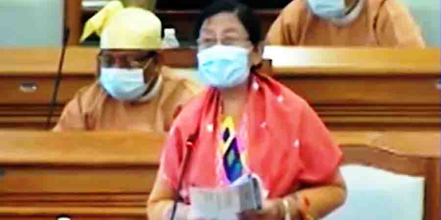 သထုံအမတ်နှင့် ခင်ပွန်းတို့ကို အကြမ်းဖက်စစ်အုပ်စုက ပုဒ်မ ၅၀၅ (က) ဖြင့် စွဲချက်တင်