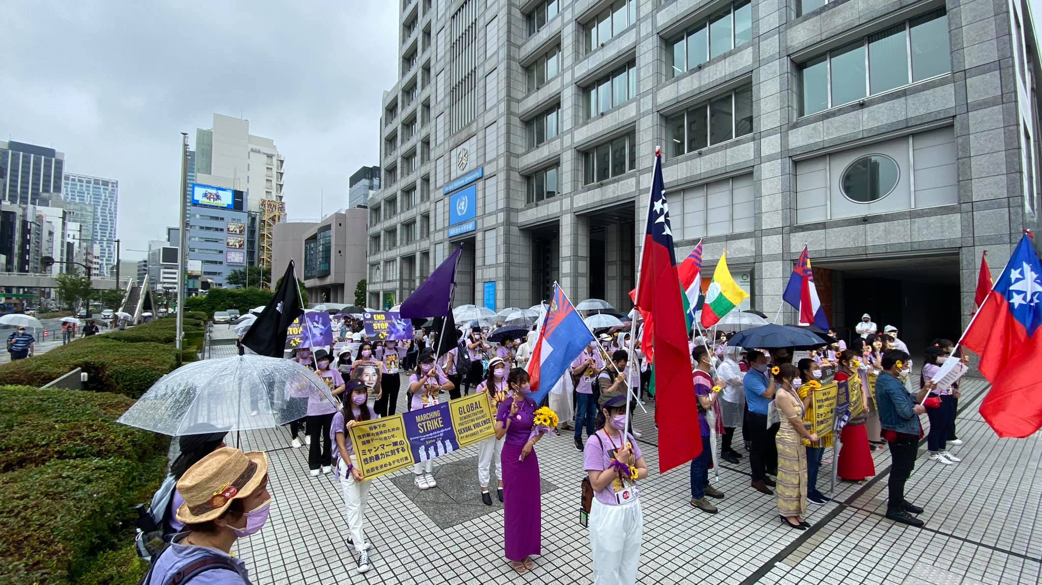 နိုင်ငံတော်အတိုင်ပင်ခံပုဂ္ဂိုလ် ဒေါ်အောင်ဆန်းစုကြည်မွေးနေ့ဆုတောင်းပွဲ တိုကျိုတွင်ကျင်းပ