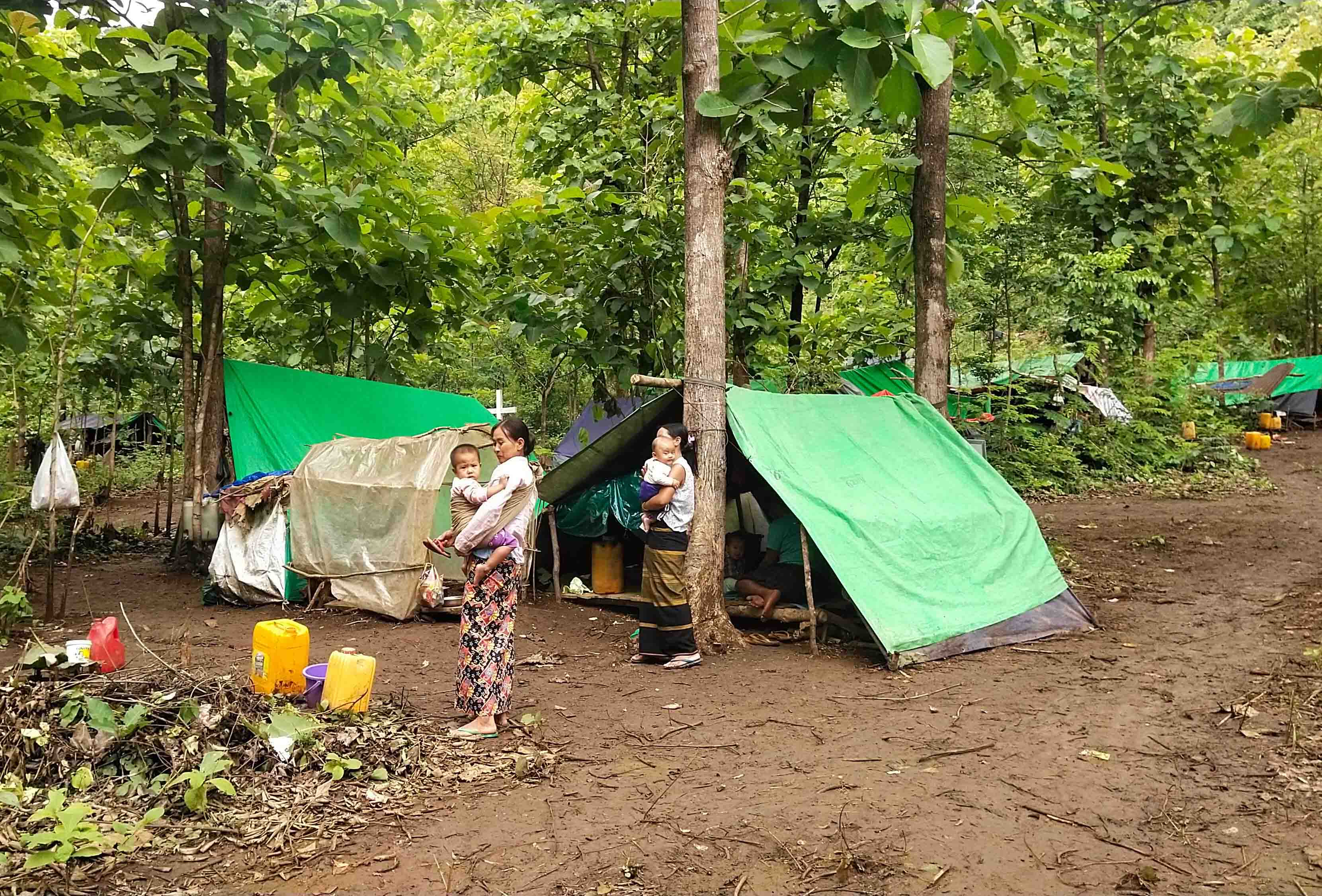 ကယားပြည်နယ်က စစ်ဘေးရှောင်ပြည်သူတို့၏ပုံရိပ်များ