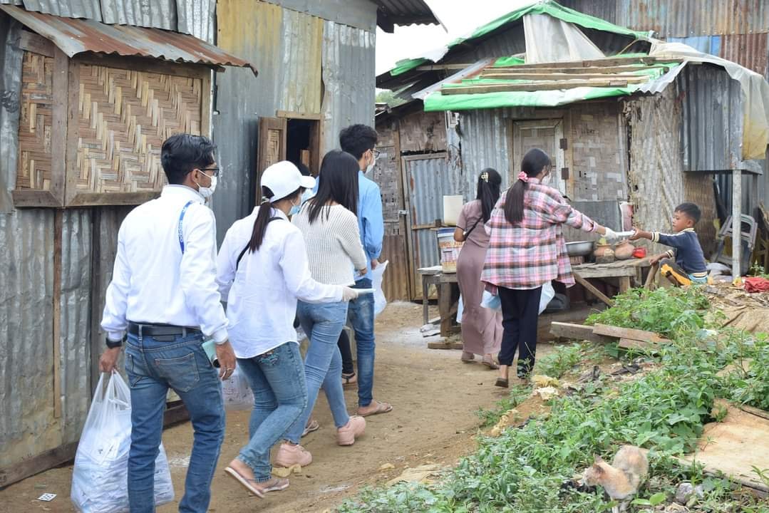 ပြင်ဦးလွင်တွင် ကိုဗစ်တတိယလှိုင်း အသိပညာပေး လှုပ်ရှားမှု ပြုလုပ်