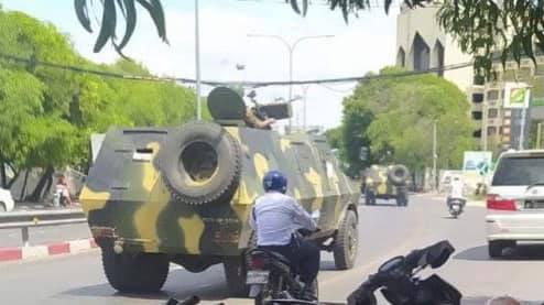 မန္တလေးပစ်ခတ်မှုတွင် တပ်ဖွဲ့ဝင်အချို့ အပြင်းအထန်ဒဏ်ရာရဟု စစ်ကောင်စီထုတ်ပြန်