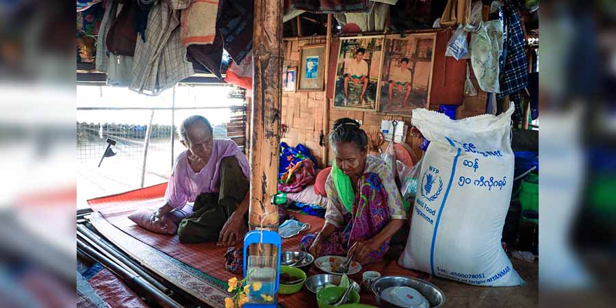 ရန်ကုန်တိုင်းအတွင်း ပြည်သူ ၃ သိန်းကျော်ကို WFPက စားနပ်ရိက္ခာပေးအပ်