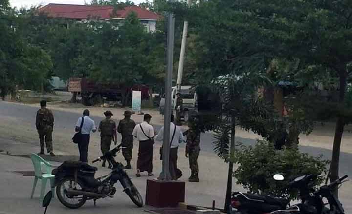 စစ်ကိုင်းမြို့ ရွှေမင်းဝံဈေးအနီး ဗုံး ၃ လုံးတွေ့ရှိ