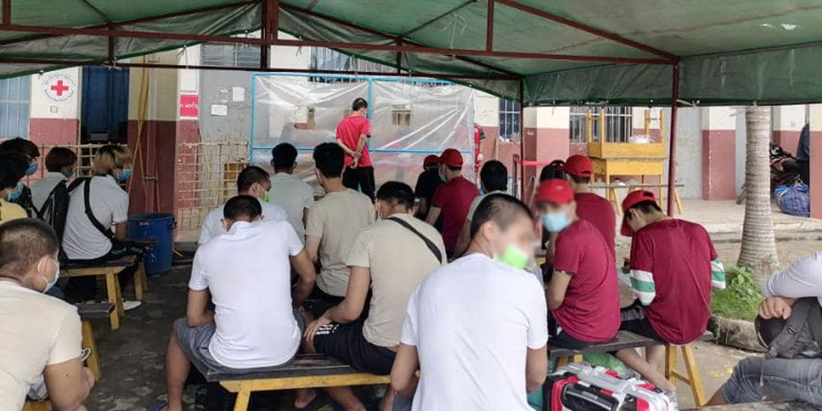 တရုတ်တွင် ထောင်ဒဏ်ကျခံပြီးသည့် မြန်မာ ၁၈၈ ဦးအား ပြန်လွှဲပေး